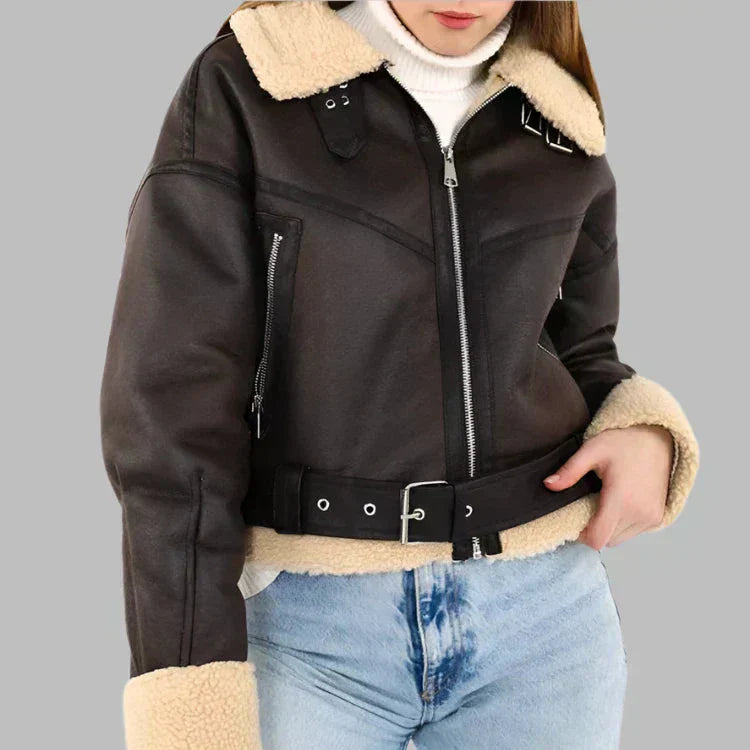Lavoisier™ | Veste en cuir respirante et polyvalente
