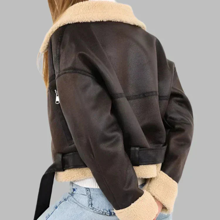 Lavoisier™ | Veste en cuir respirante et polyvalente