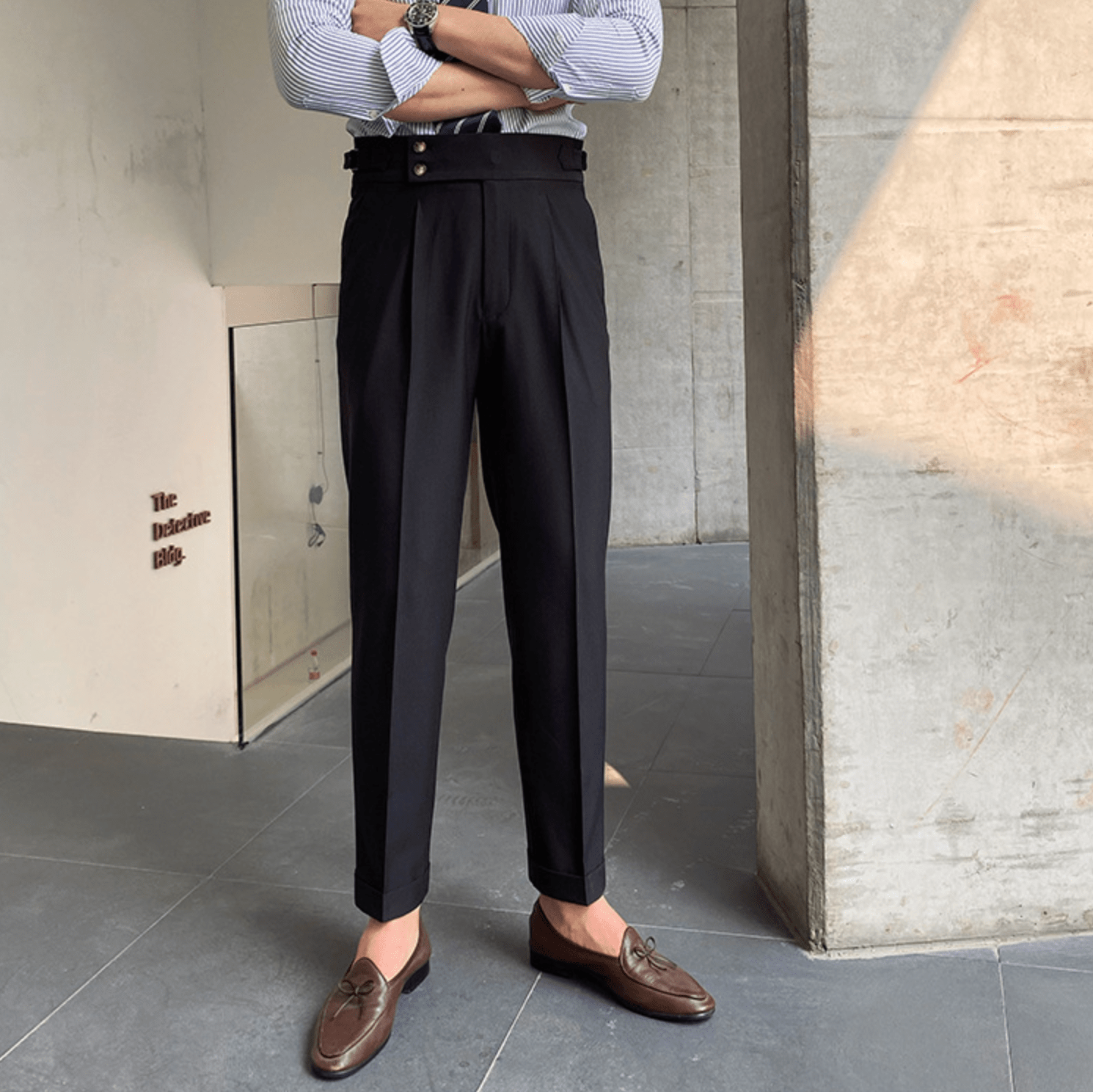 Lavoisier™ | Pantalons Taille Haute Élégants