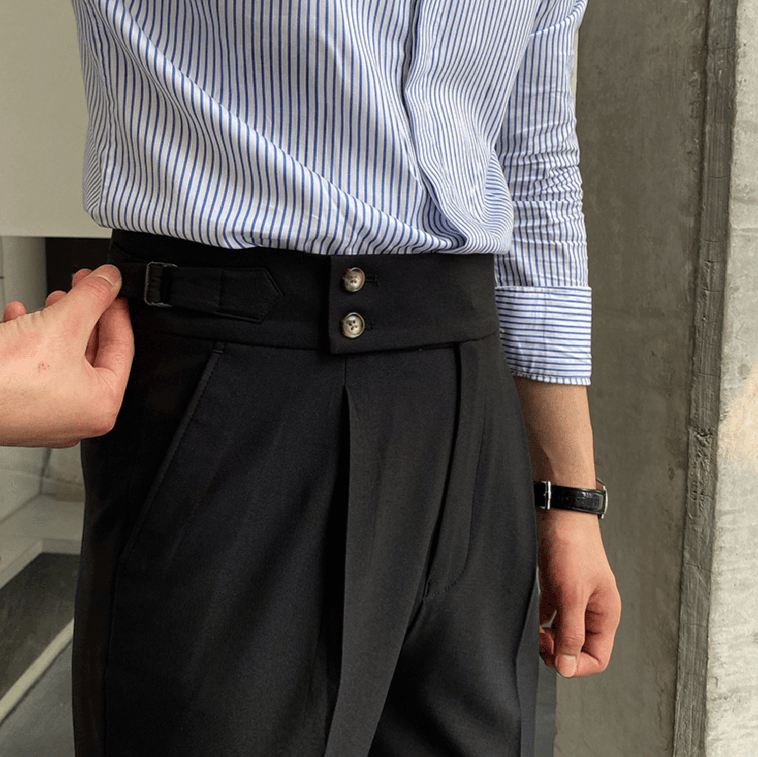 Lavoisier™ | Pantalons Taille Haute Élégants