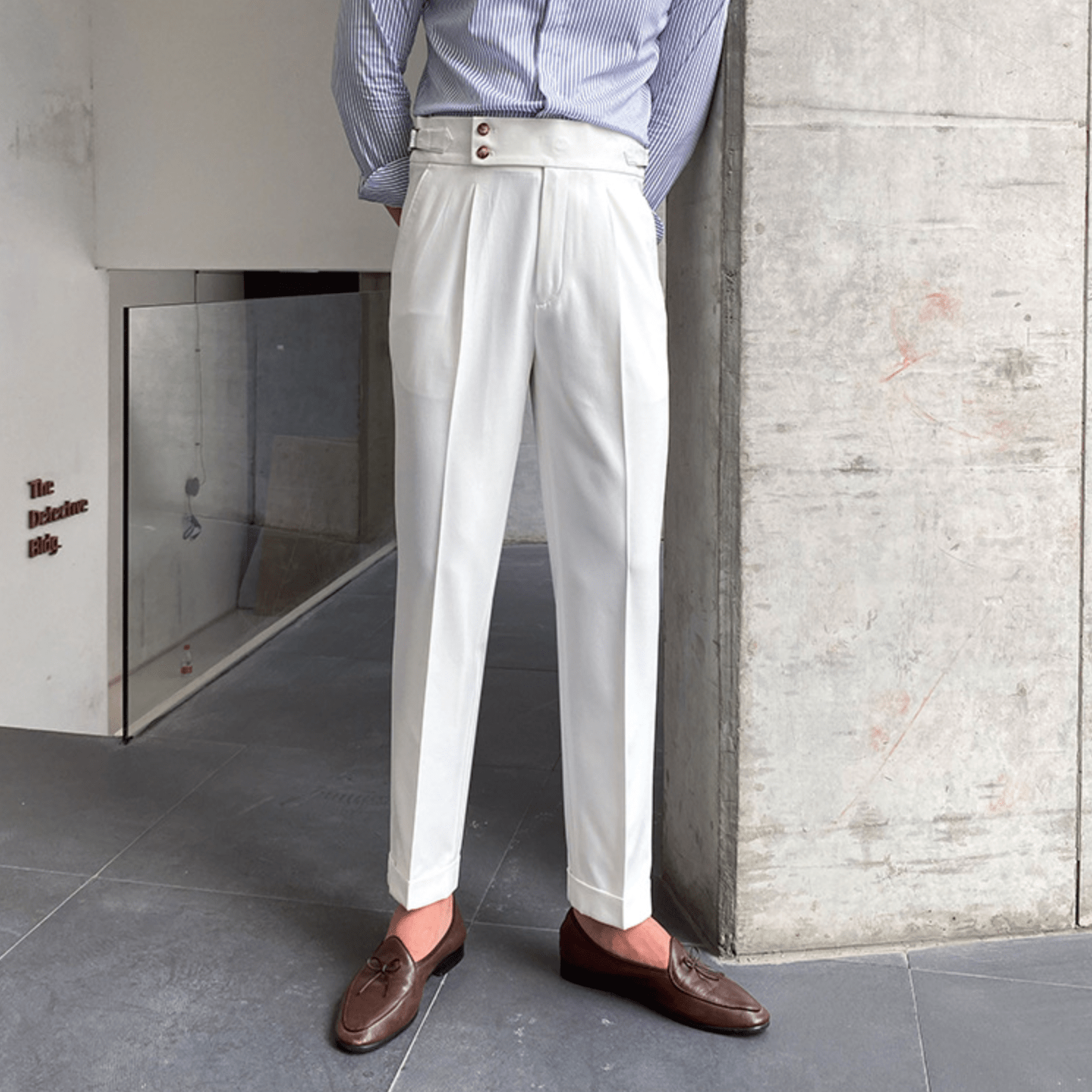 Lavoisier™ | Pantalons Taille Haute Élégants