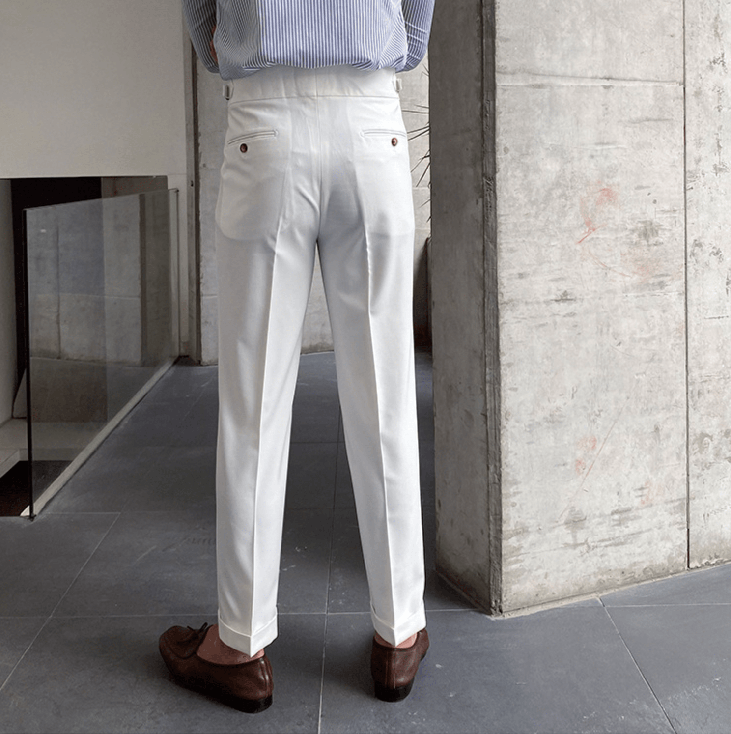 Lavoisier™ | Pantalons Taille Haute Élégants