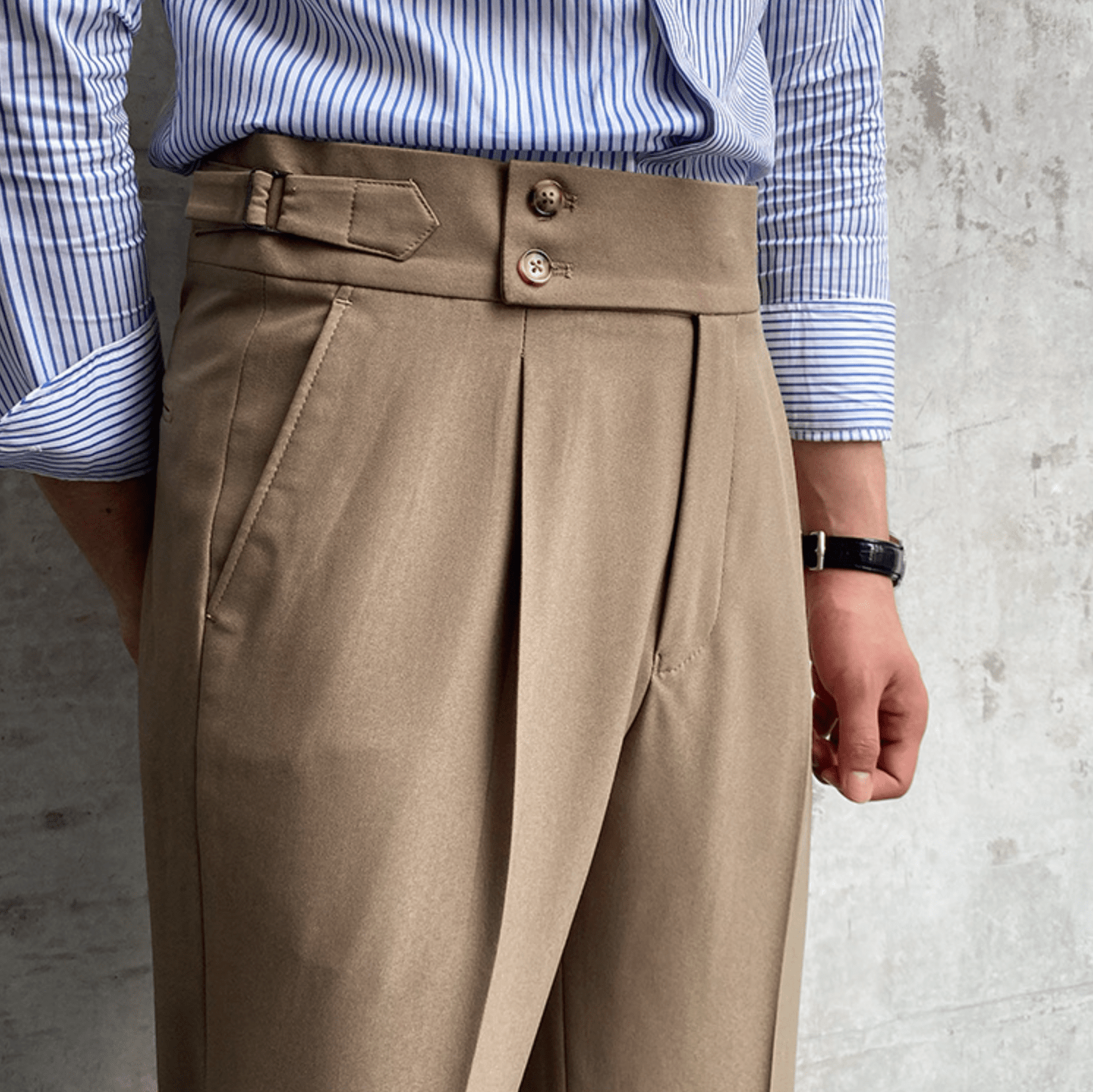 Lavoisier™ | Pantalons Taille Haute Élégants