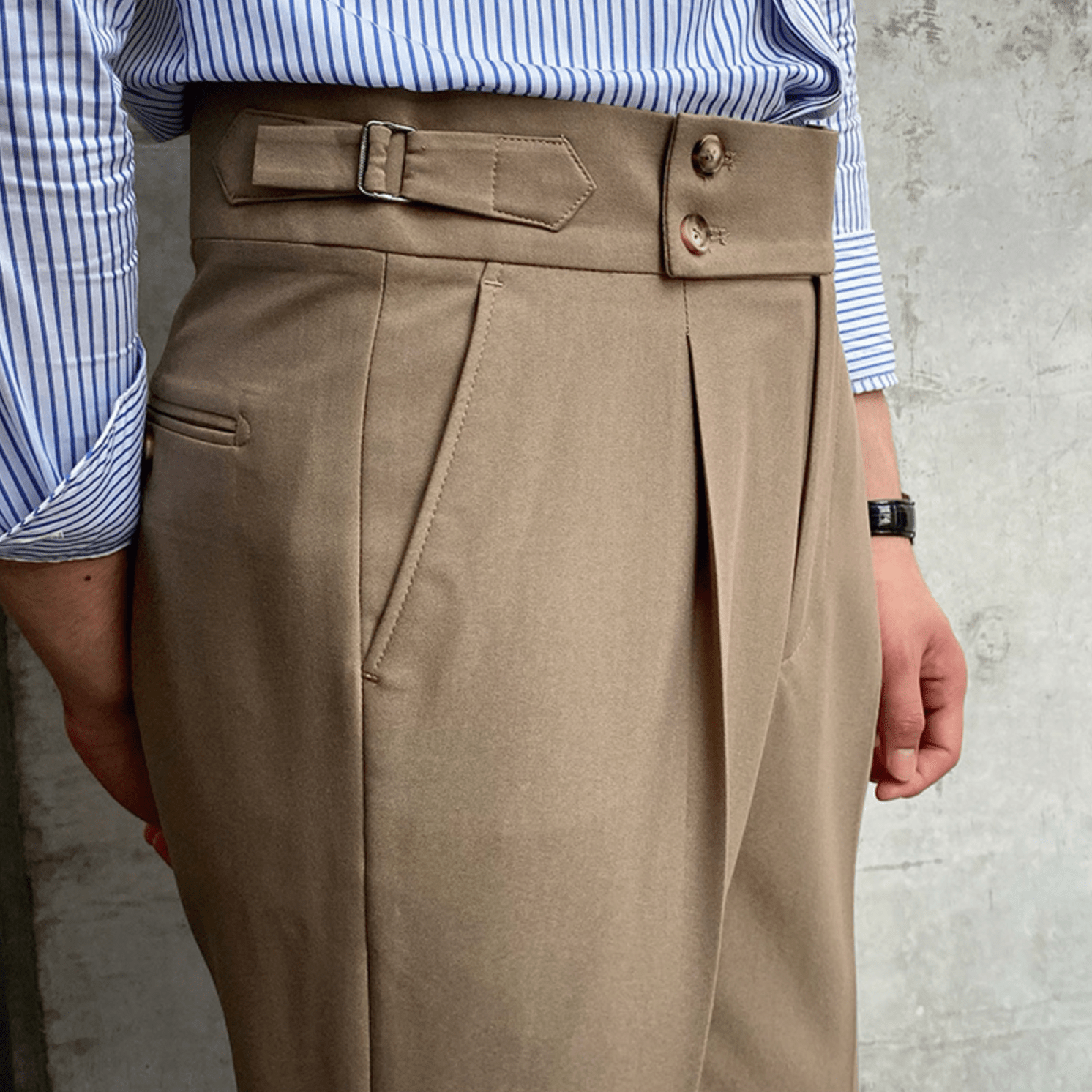 Lavoisier™ | Pantalons Taille Haute Élégants