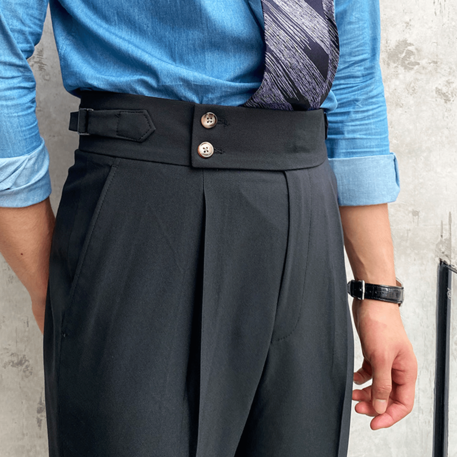 Lavoisier™ | Pantalons Taille Haute Élégants