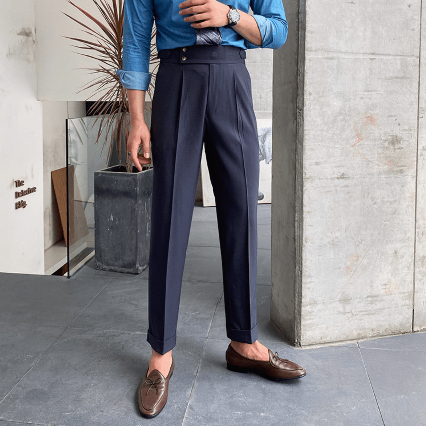 Lavoisier™ | Pantalons Taille Haute Élégants