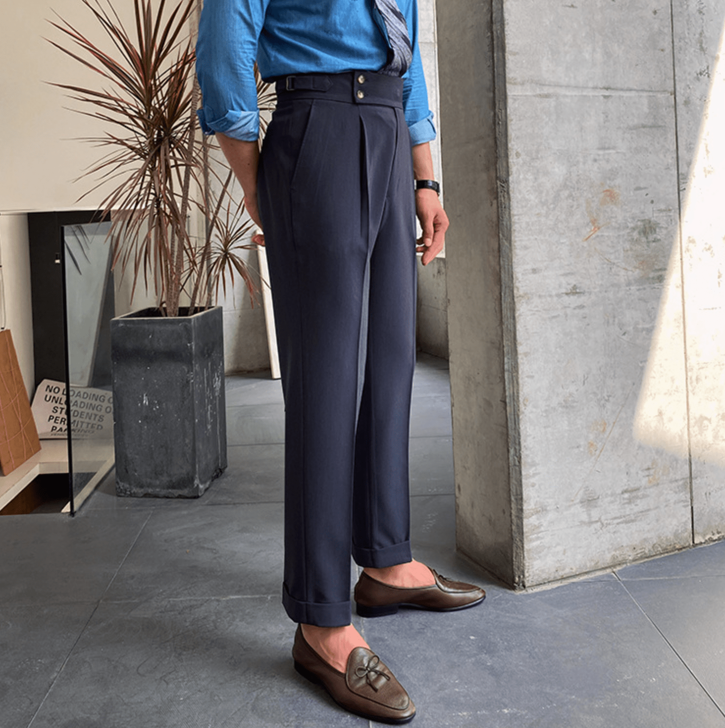 Lavoisier™ | Pantalons Taille Haute Élégants
