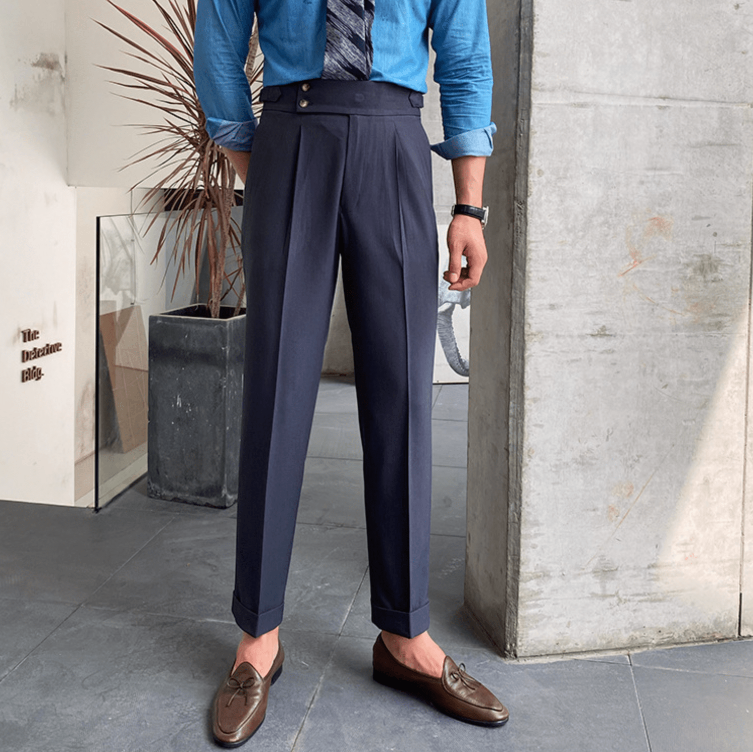 Lavoisier™ | Pantalons Taille Haute Élégants