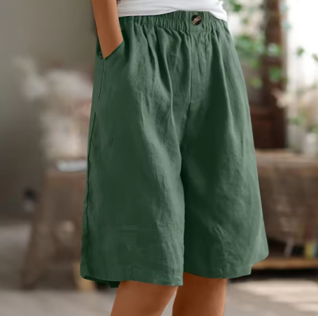 Lavoisier™ | Frances - Shorts en Coton Confort