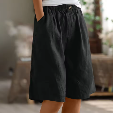 Lavoisier™ | Frances - Shorts en Coton Confort