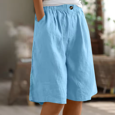 Lavoisier™ | Frances - Shorts en Coton Confort