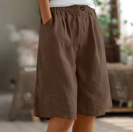 Lavoisier™ | Frances - Shorts en Coton Confort