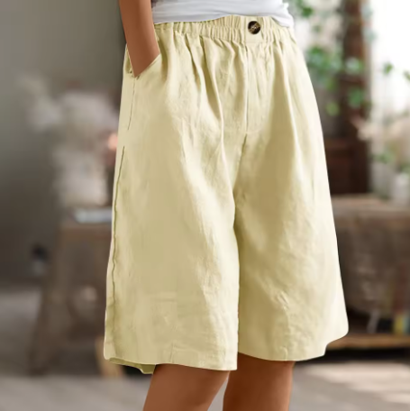 Lavoisier™ | Frances - Shorts en Coton Confort