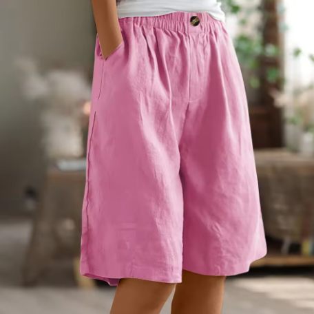 Lavoisier™ | Frances - Shorts en Coton Confort