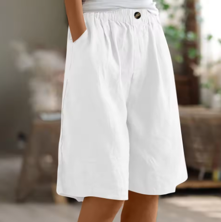 Lavoisier™ | Frances - Shorts en Coton Confort