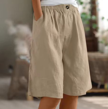 Lavoisier™ | Frances - Shorts en Coton Confort