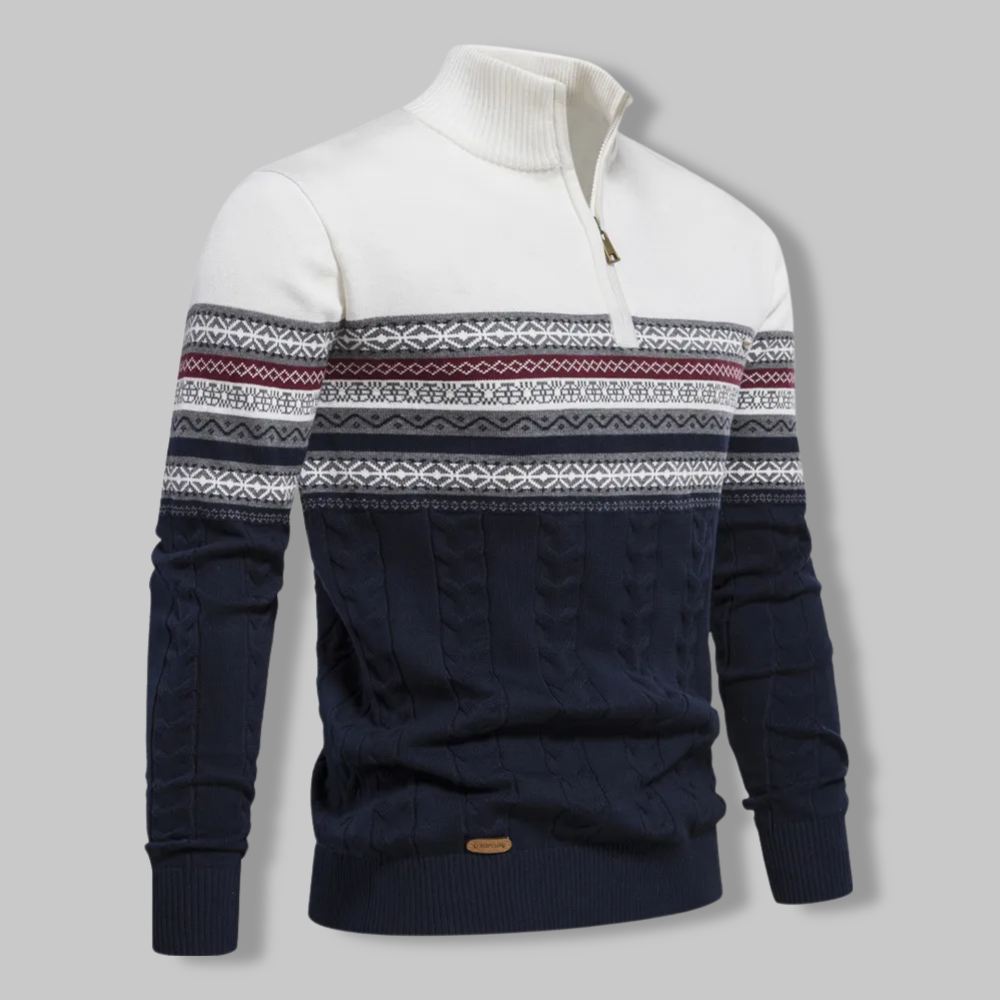 Lavoisier™ | Pull Élégant Mi-Saison