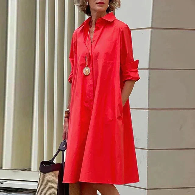 Lavoisier™ | Elena - Robe Sophistiquée Élégante