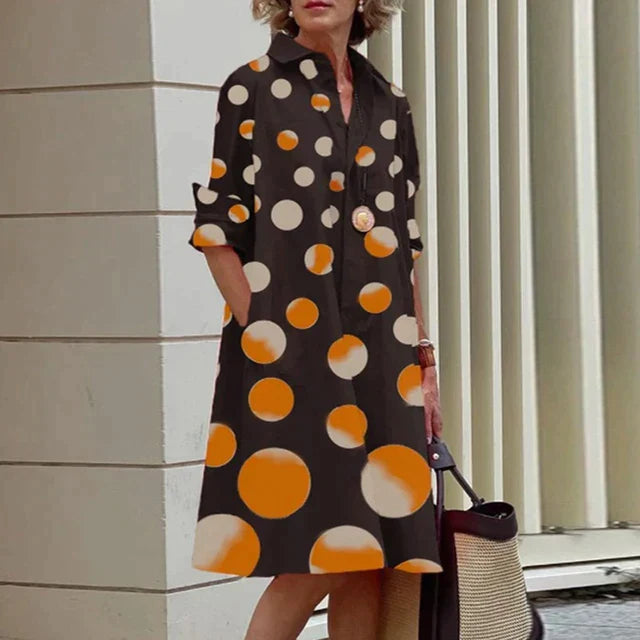 Lavoisier™ | Elena - Robe Sophistiquée Élégante