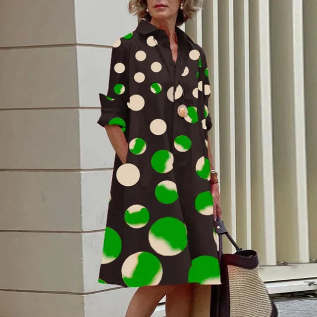 Lavoisier™ | Elena - Robe Sophistiquée Élégante