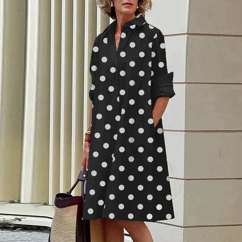 Lavoisier™ | Elena - Robe Sophistiquée Élégante