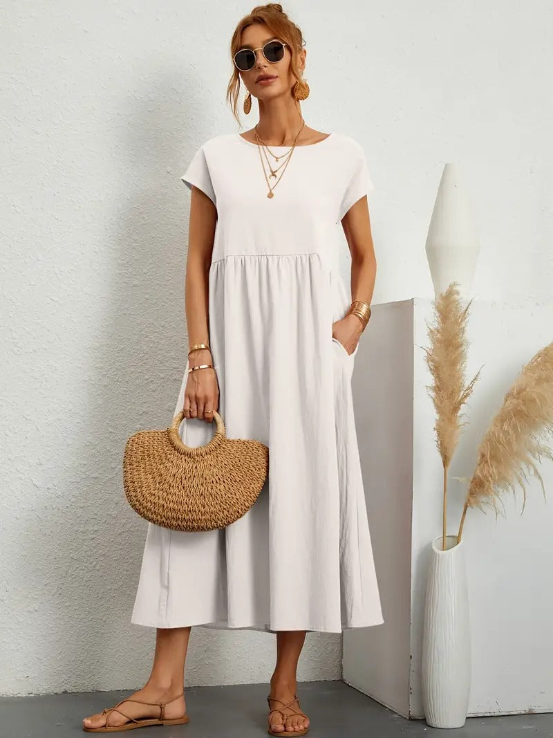 Lavoisier™ | Jeane - Robe Douce Et Élégante
