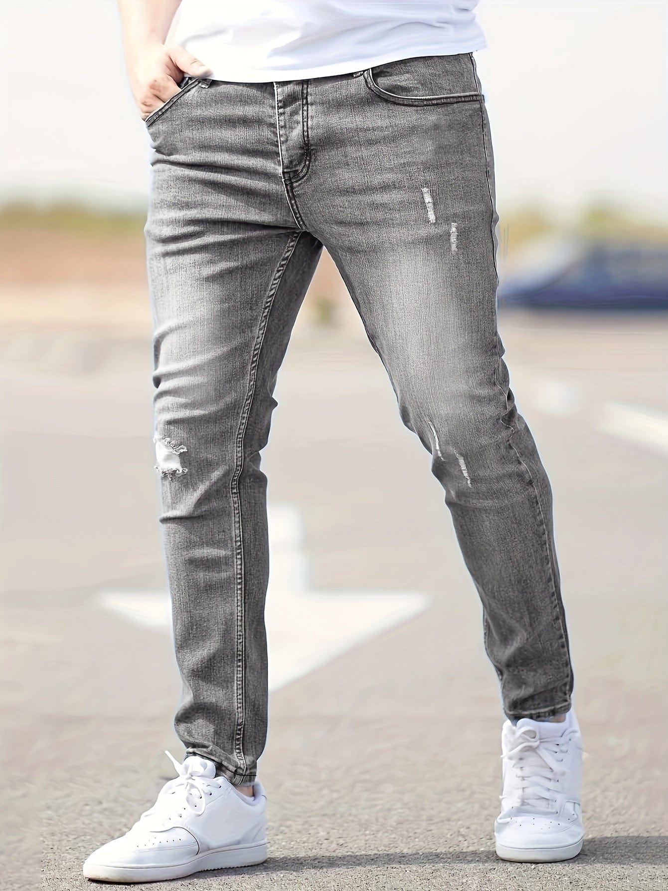 Lavoisier™ | Alex - Jeans Slim Déchirés Tendance