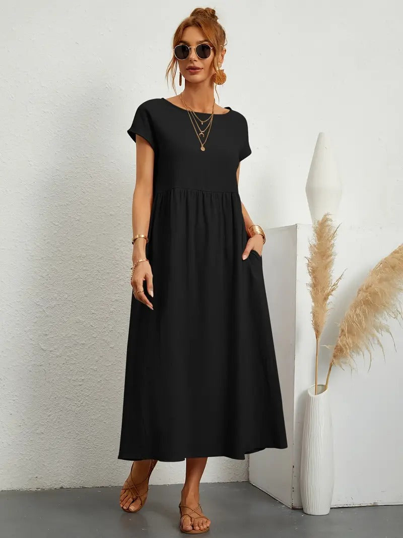 Lavoisier™ | Jeane - Robe Douce Et Élégante
