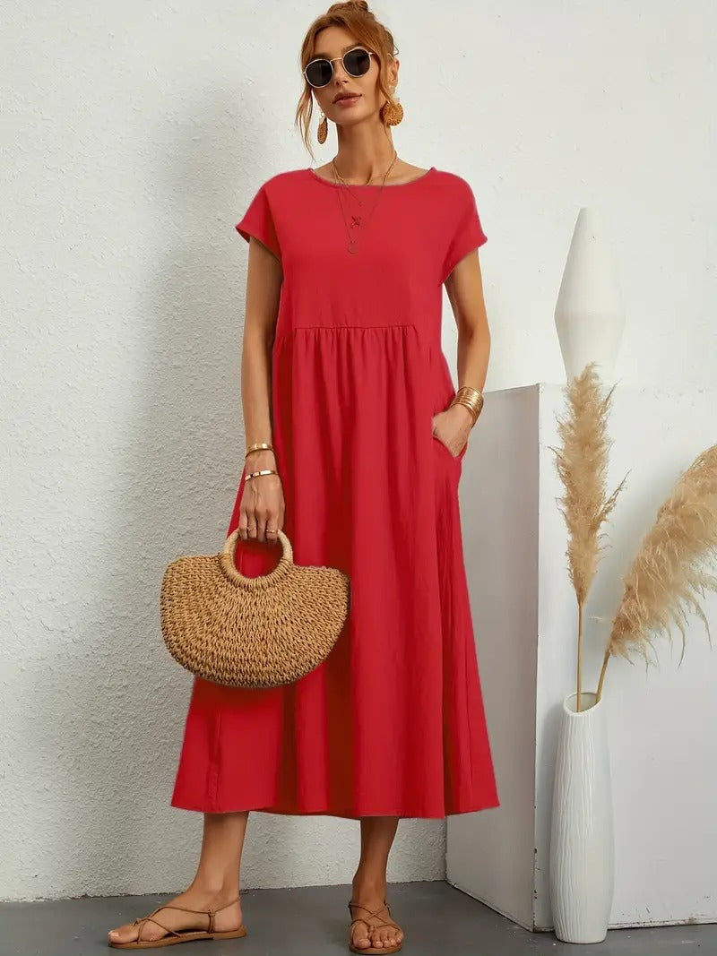 Lavoisier™ | Jeane - Robe Douce Et Élégante