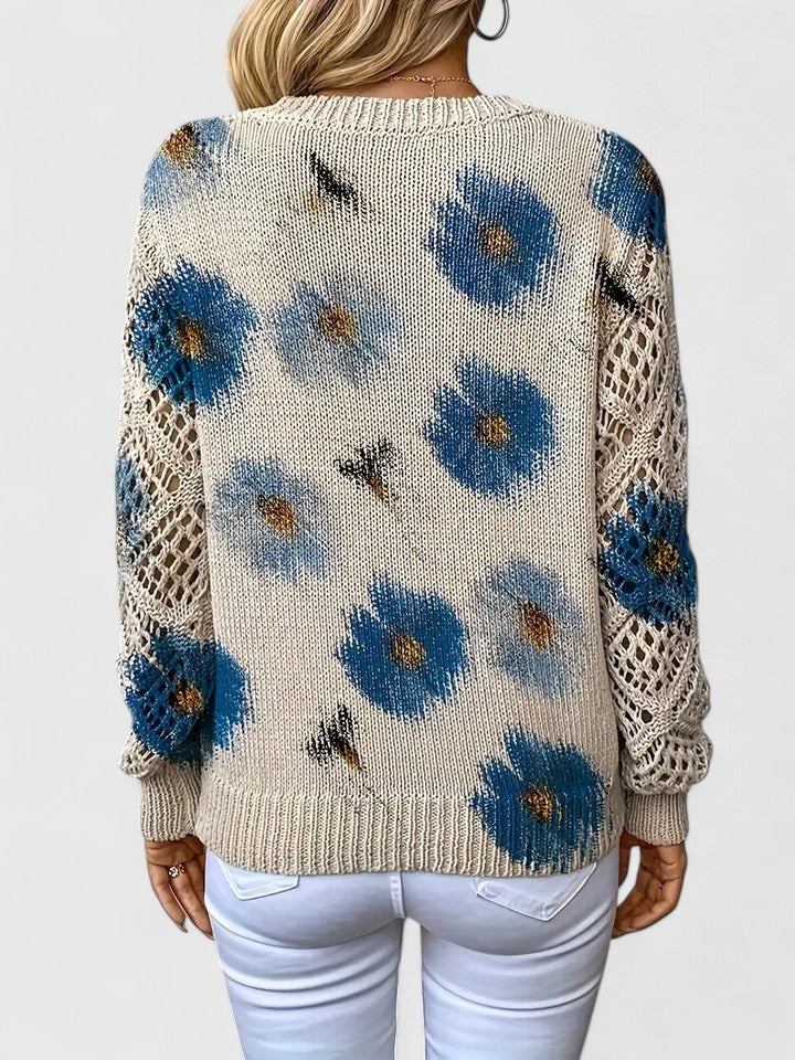 Lavoisier™ | Aurélie - Cardigan Floral Léger
