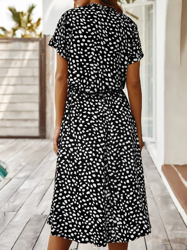 Lavoisier™ | Lesley - Robe d'Été Confortable