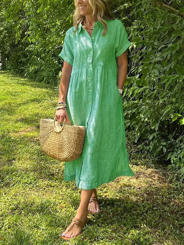 Lavoisier™ | Angela - Robe Maxi Élégante