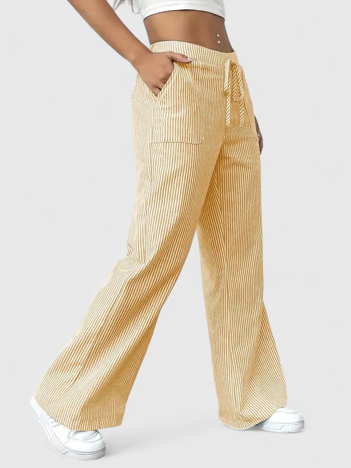 Lavoisier™ | Dominique - Pantalon Large Élégant