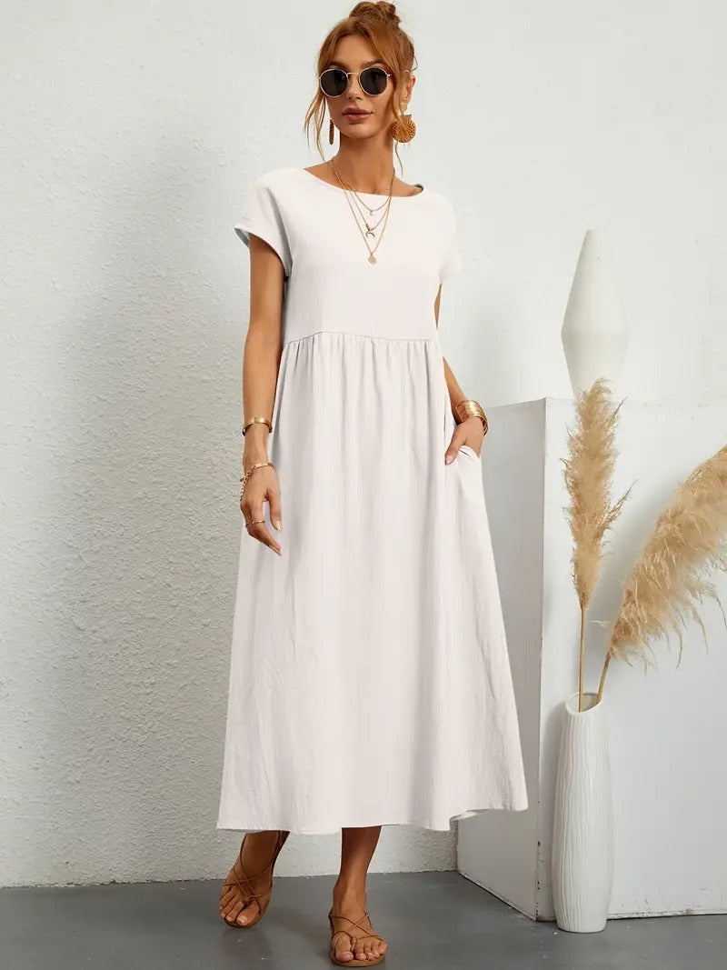 Lavoisier™ | Jeane - Robe Douce Et Élégante