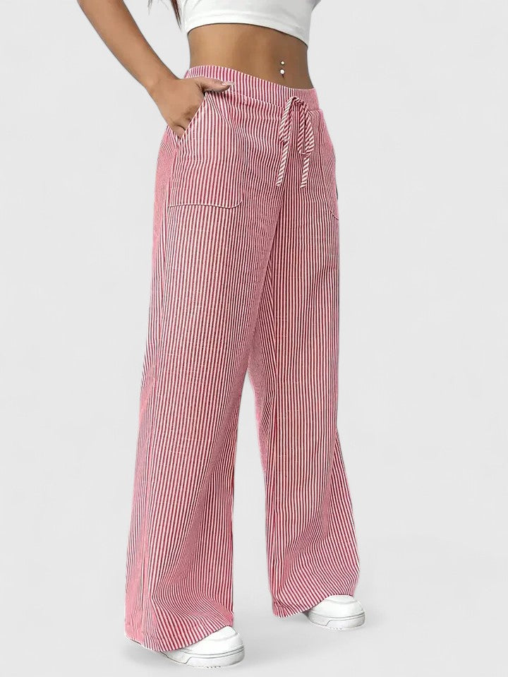 Lavoisier™ | Dominique - Pantalon Large Élégant