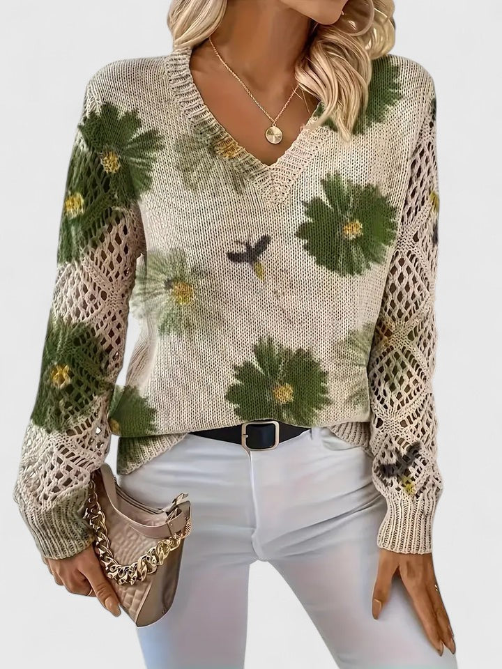 Lavoisier™ | Aurélie - Cardigan Floral Léger