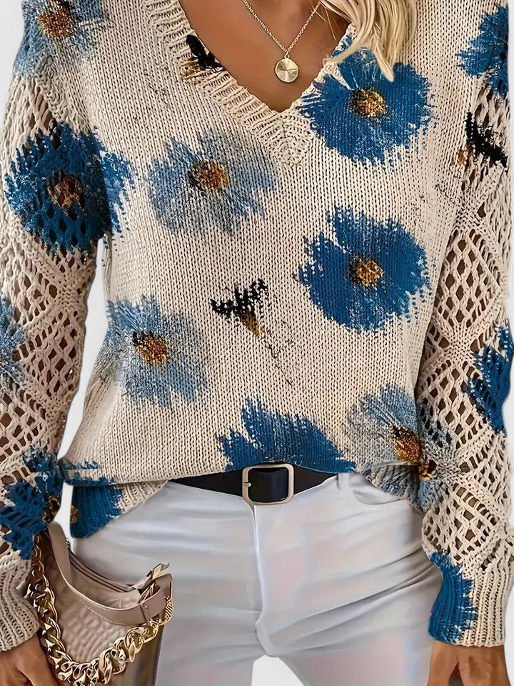 Lavoisier™ | Aurélie - Cardigan Floral Léger