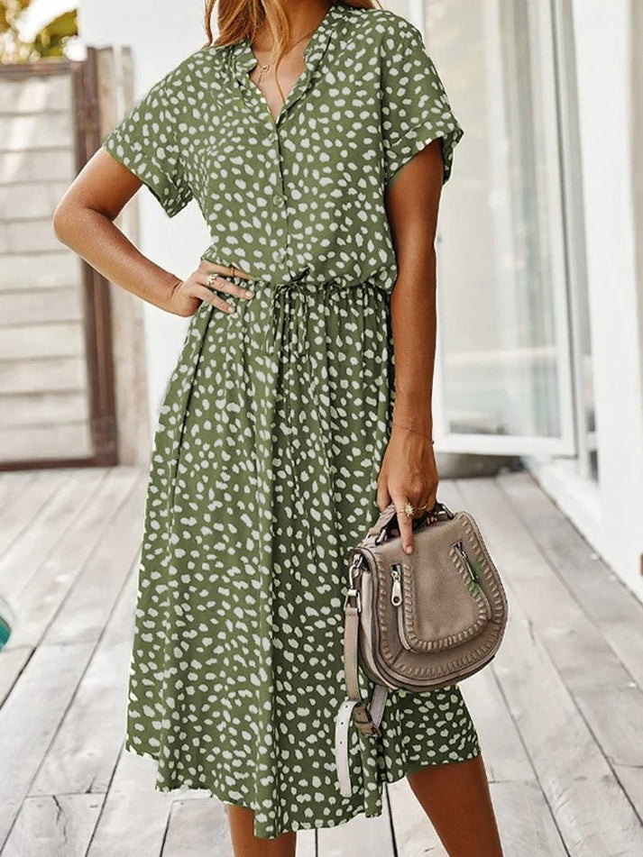 Lavoisier™ | Edith - Robe Fluide Sophistiquée