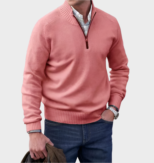 Lavoisier™ | Pull Élégant Avec Zip