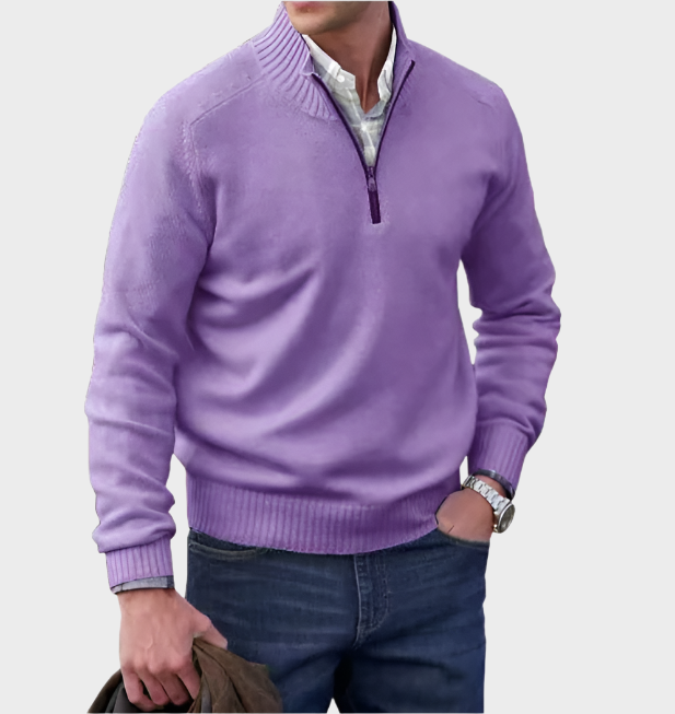 Lavoisier™ | Pull Élégant Avec Zip
