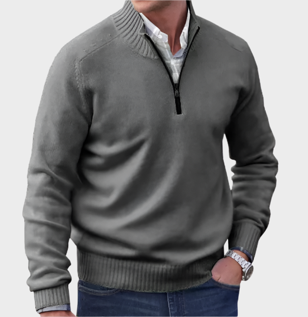 Lavoisier™ | Pull Élégant Avec Zip