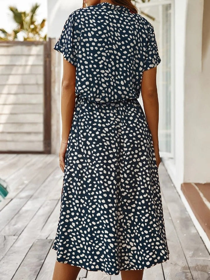 Lavoisier™ | Edith - Robe Fluide Sophistiquée