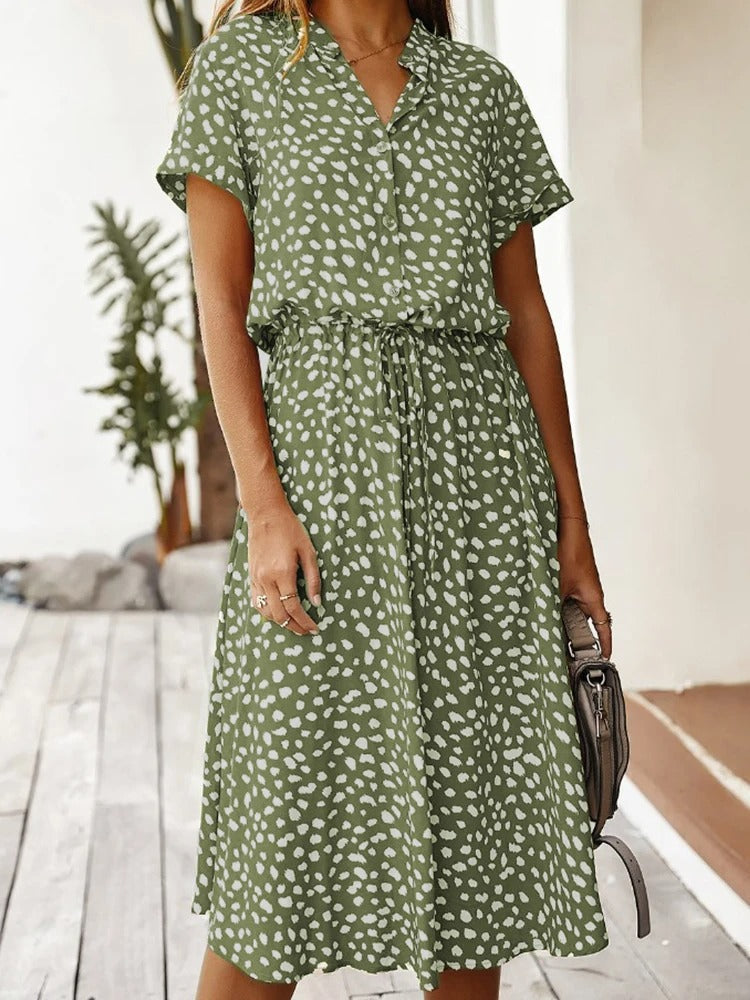 Lavoisier™ | Lesley - Robe d'Été Confortable