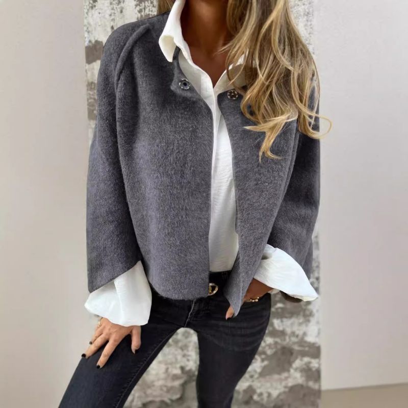 Lavoisier™ | Elise - Veste Courte avec des Manches Évasées Chics