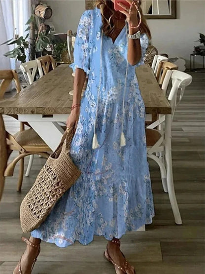 Lavoisier™ | Dianna - Robe Bohémienne Légère