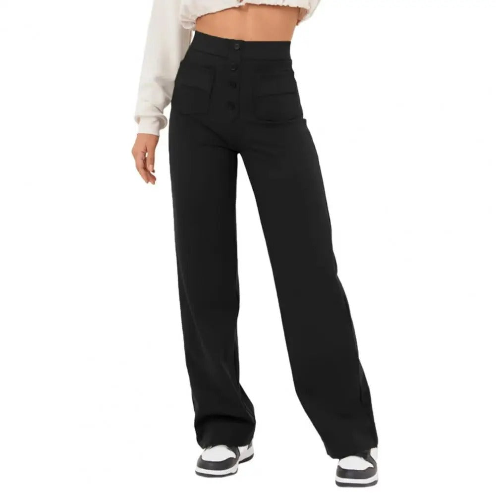 Lavoisier™ | Robin - Pantalons Taille Haute Élégants