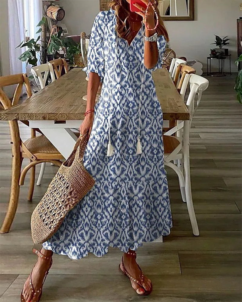 Lavoisier™ | Dianna - Robe Bohémienne Légère