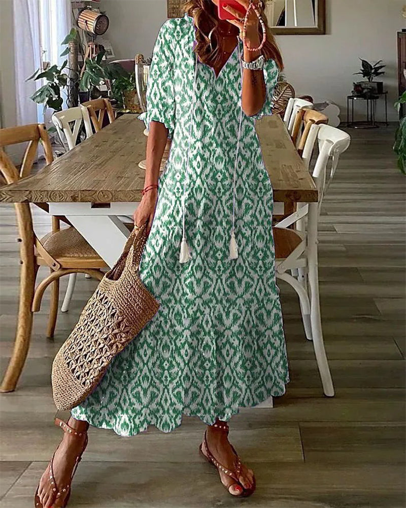 Lavoisier™ | Dianna - Robe Bohémienne Légère