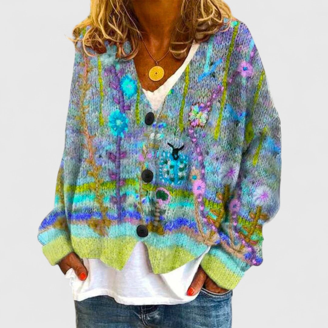 Lavoisier™ | Matilda - Élégant Cardigan Chaud