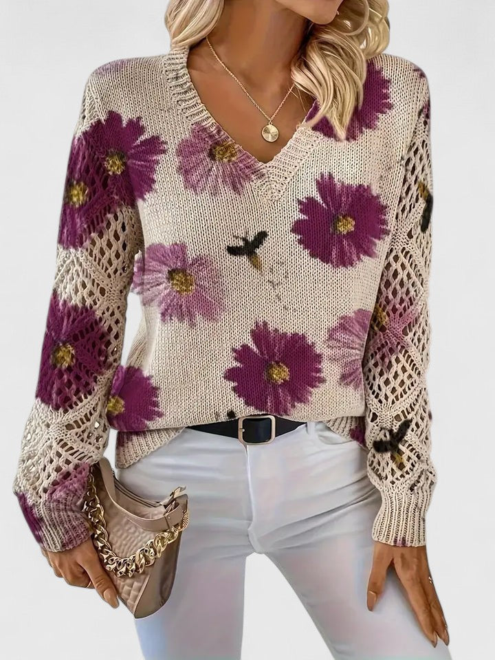 Lavoisier™ | Aurélie - Cardigan Floral Léger